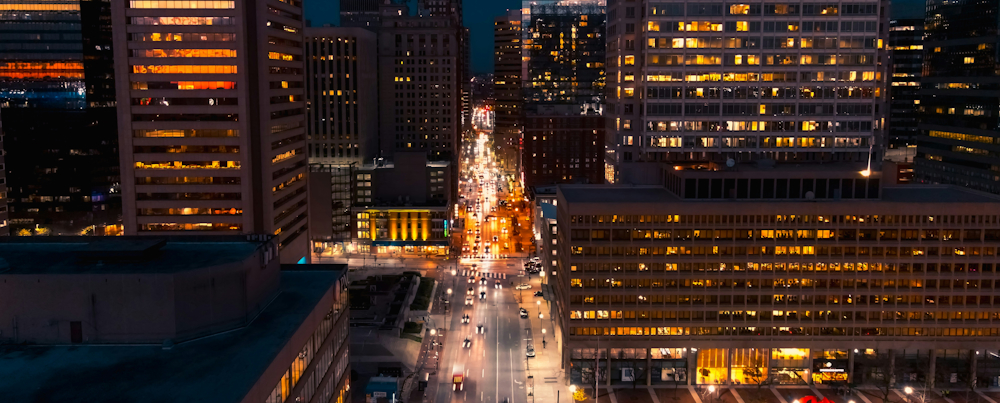 Downtown Baltimore by Brendan Beale on Unsplash