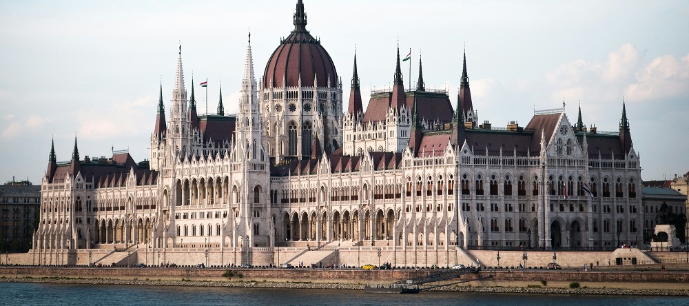 The Hungarian Parliament Building in Budapest by Ivan Rohovchenko 