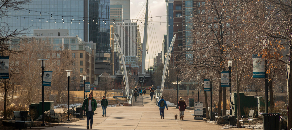LoDo Pedestrians in Denver by Sebastian Kurpiel on Unsplash