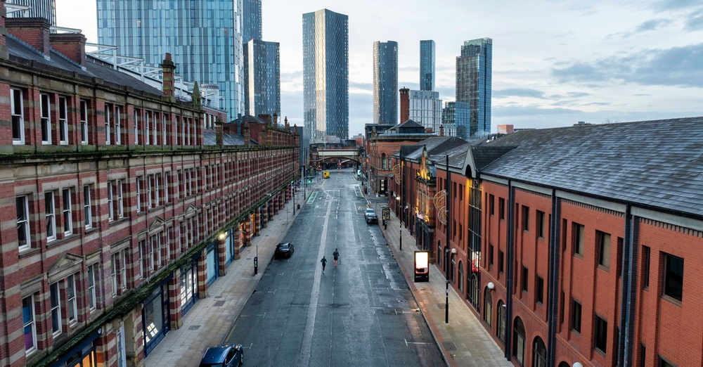 Deansgate by Bardhok Ndoji via Shutterstock