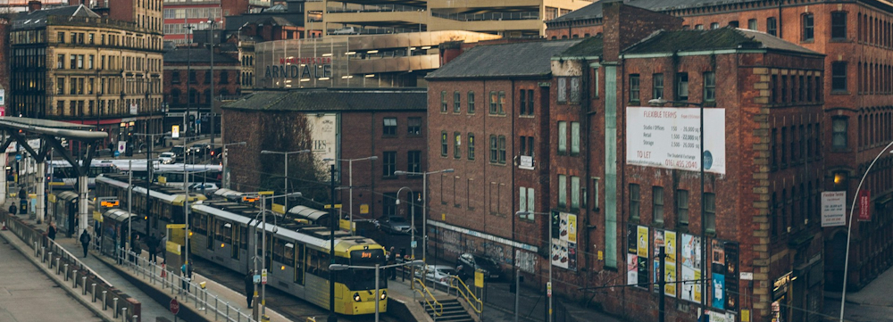 Manchester tram via Fraser Cottrell via Unsplash