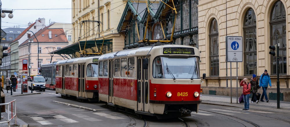 Prague tram by Till W via Unsplash