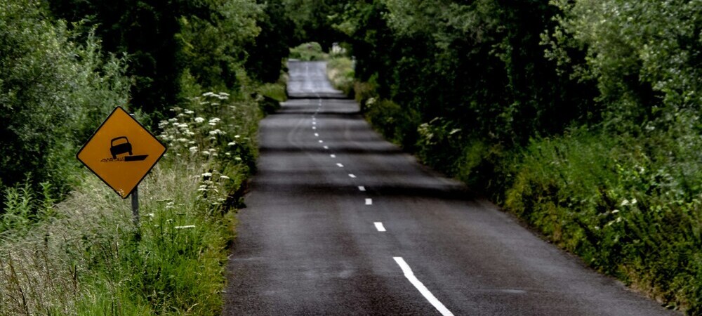 Narrow Road in Ireland by Michael Starkie