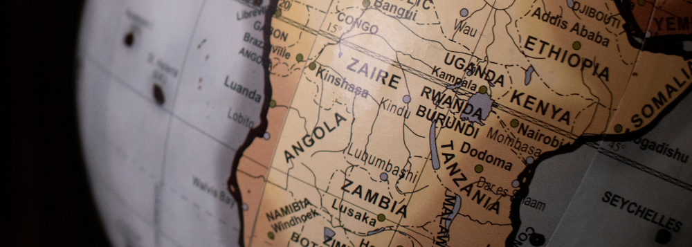 Map of East Africa by James Wiseman on Unsplash