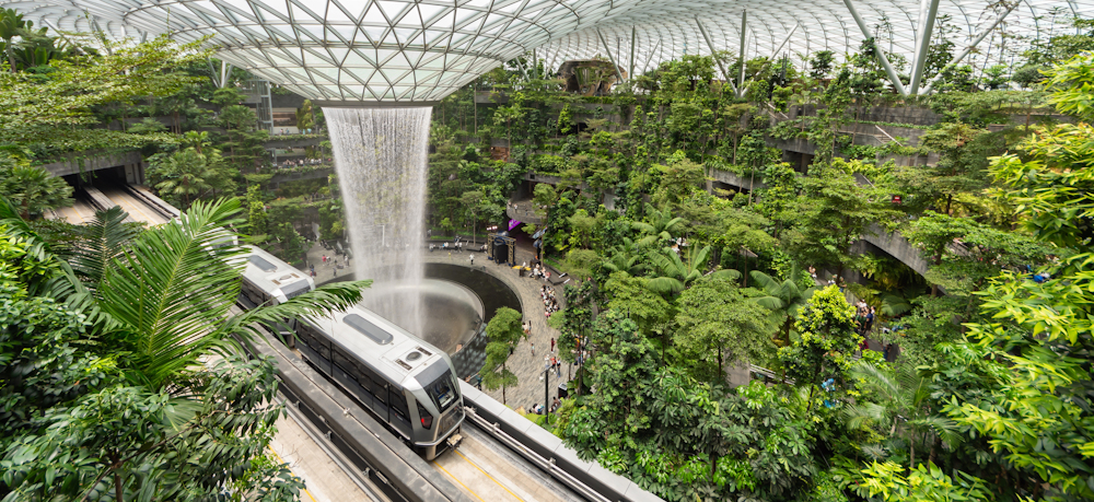 Changi International Airport by Grace Thang via Shutterstock