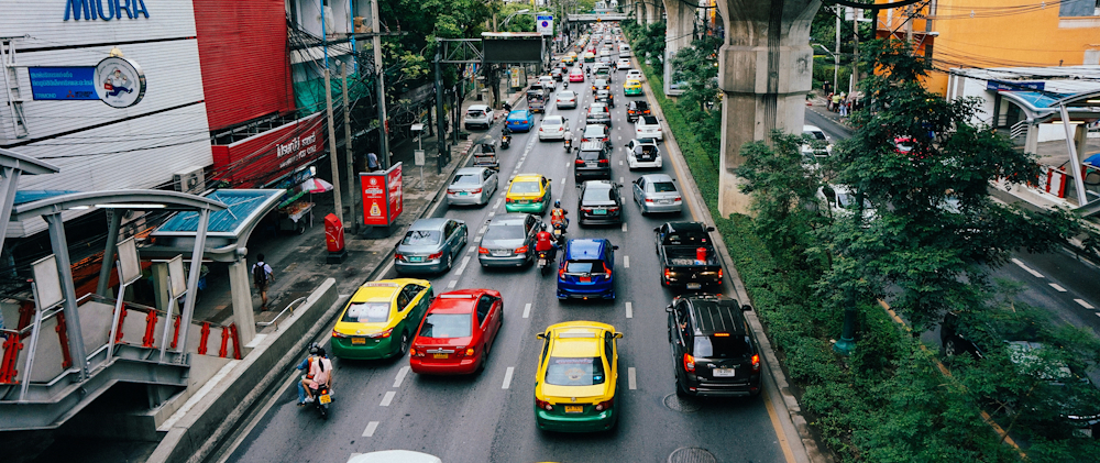 Traffic in Bangkok by Connor Williams on Unsplash